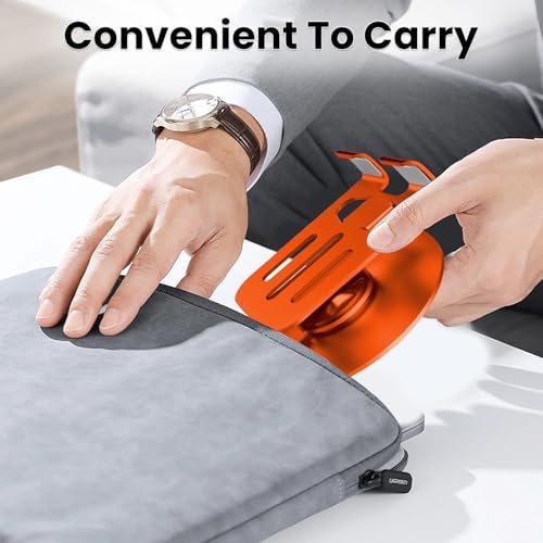 Universal Metal Cell Phone Stand, Orange - Image 6
