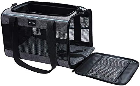 Vceoa 19"x12"x12" Pet Carrier for Cats - Image 7