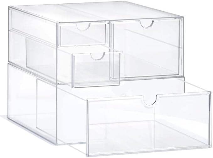 Prsildan Acrylic Drawer Makeup Organizer by Prsildan