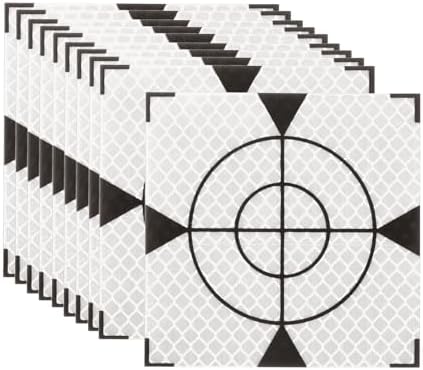 PATIKIL Survey Reflector Target Self-Adhesive Reflective Sheet Surveying Target Mark Tape, Suit for Ship Inspection by PATIKIL