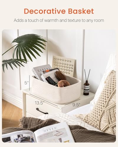 KALLAX Small Woven Storage Basket for Organizing, 13.5x9.5x5 inches, 3 Pack - Image 2