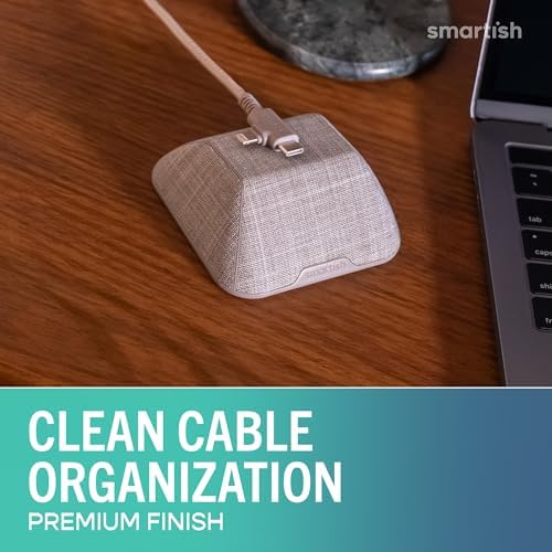 Smartish Magnetic Cord Holder, Cable Wrangler, Nightstand & Desk Organizer - Image 2