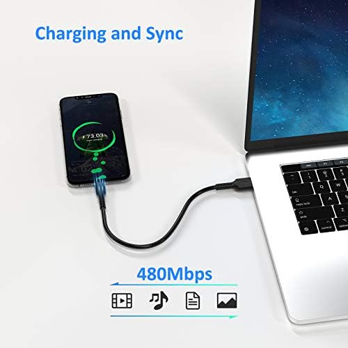 1 Foot Short USB C Cord Fast Charge 5 Pack Durable USB A to USB Type C 3A Fast Charging Cable for Charging Station Compatible with Samsung Galaxy Note 20 A20 A51 S10 S20 Plus Ultra LG Stylo K51 - Image 5