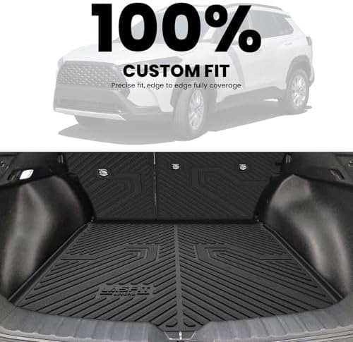 LASFIT Cargo Mat for Toyota Corolla Cross 2022-2026 with Backrest Mat - Image 3
