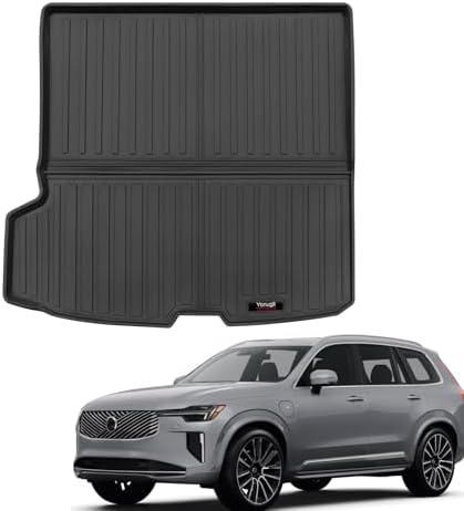 Custom for 2016-2026 Volvo XC90 Cargo Mats Trunk Liner Behind 2nd Row All Weather TPE Protection Mat Accessories (for 2016-2026 Volvo XC90) - Image 4