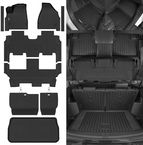 Naibeve Floor Mats for 2021-2027 Chrysler Pacifica Gas Pinnacle by NAIBEVE-USA