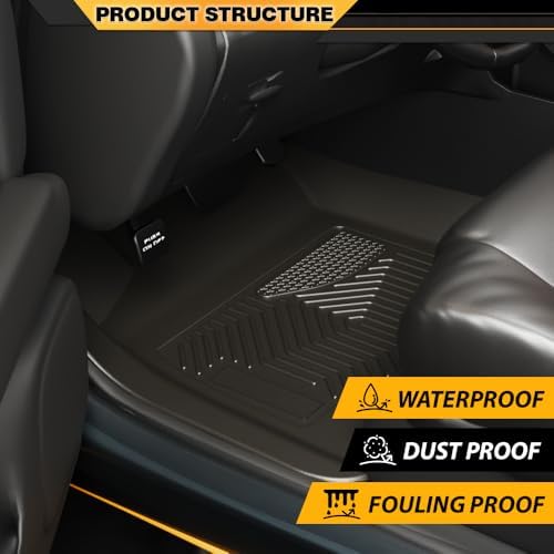 G-PLUS TPE Floor Mats 3PCS Fit Jeep Cherokee 1997-2001 - Image 2