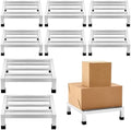 MorningRo 8 Pack Dunnage Rack 13.8" Long x 13.8" Wide, 3.9" Height by MorningRo