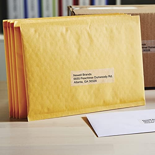 DYMO Authentic LW Clear Mailing Address Labels, DYMO Labels for LabelWriter Label Printers, 1-1/8" x 3-1/2", 1 Roll of 130 - Image 6