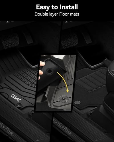 3W Floor Mats & Cargo Liner for Tesla Cybertruck 2023 2024 2025 2026 - Image 4