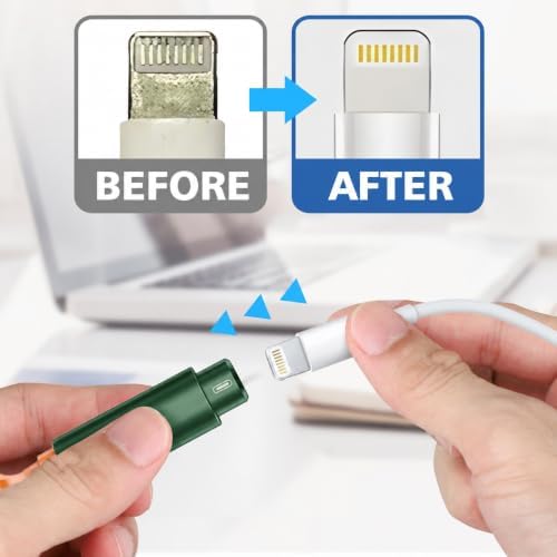Phone Cleaning Kit for Charging Port Cell Phone USB C, Army Green - Image 5