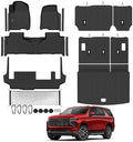 Floor Mat Set for 2025 2026 Chevy Suburban/GMC Yukon XL 8 Seats by TongamaAllWeatherFloorMats