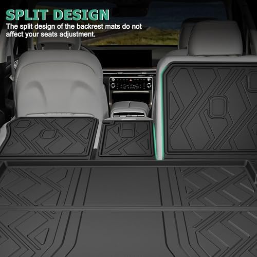 Cargo Mat for Genesis GV80 5-Seat 2021-2026 (Not for Coupe) Seat Back Mats - Image 3