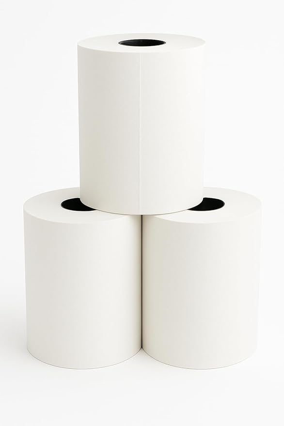 3 1/8" x 230' Thermal Paper Rolls Made - Image 4
