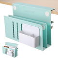 LUKETURE Desk Side Storage, 2 Tie Laptop Holder No Drill Clamp On Organizer by LUKETURE
