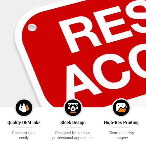 Restricted Access Area No Minors Allowed Sign, 12x18 Inches, 55 mil Thick HDPS, Made in USA by Sigo Signs - Image 5