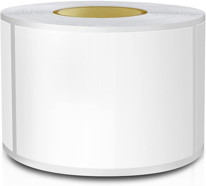 White Rectangle Sticker Labels 3×2 Inch Vinyl Stickers Color Coding Name Tags - Image 2