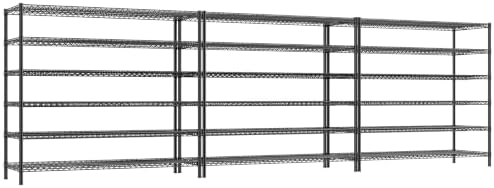 REIBII Storage Shelves, 3840LBS Heavy Duty&Adjustable Height for Basement by REIBII