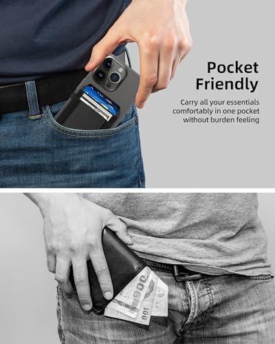For Magsafe Wallet, 7 Card Holder, RFID Blocking, Strongest Magnet - Image 6