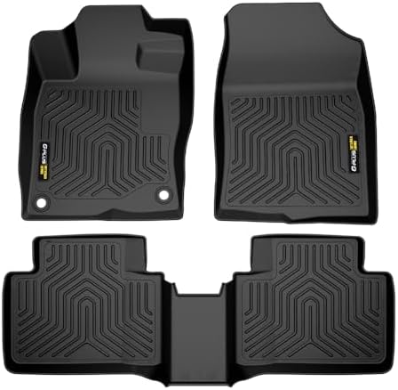 G-PLUS TPE Floor Mats Fit Civic Sedan & Hatchback Coupe 2016-2021 by G-PLUS