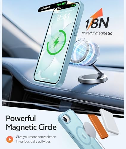FNTCASE for iPhone 17e/ iPhone 16e Case, Fit for Magsafe, Screen Protector - Image 3