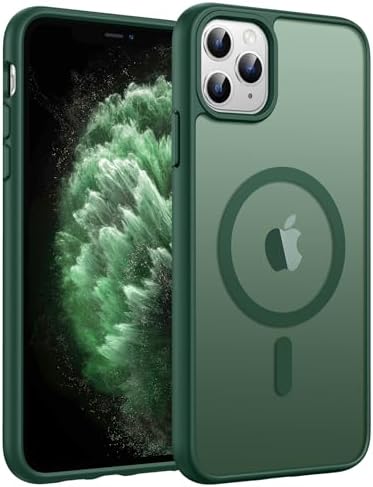 FNTCASE for iPhone 11 Pro Case, Fit for Magsafe, Translucent Matte Back by FNTCASE