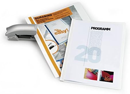 Durable 225010 Durabind Binding System, 25 Pieces, Grey by DURABLEOfficeProducts