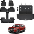 Floor Mats for 2020-2025 Kia Telluride 7/8-Seat Accessories by GALVAGNITE