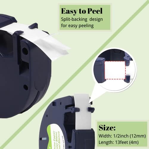 Wonfoucs Compatible Labels Replacement for Dymo Label Maker Refills 91330 - Image 3