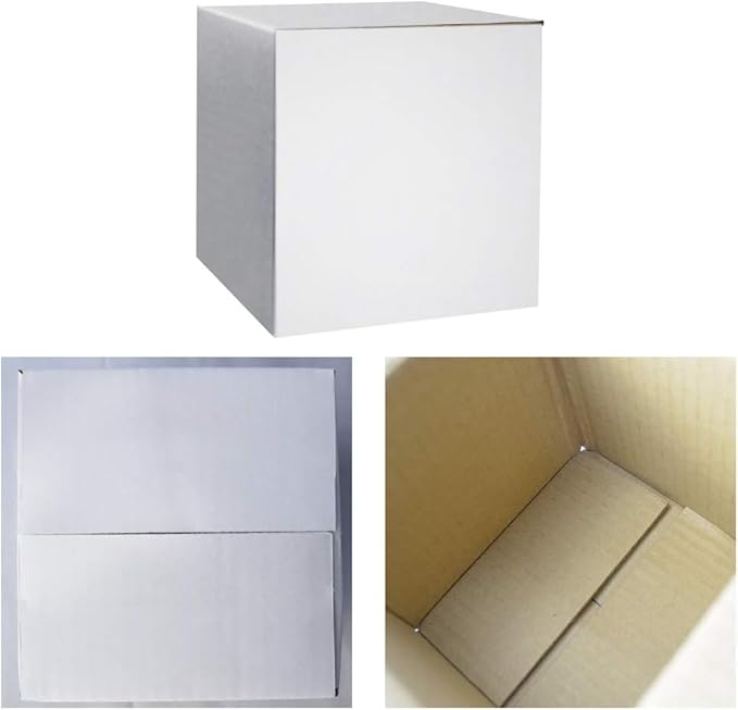 PETAFLOP Shipping Boxes 6x6x6 Corrugated Cardboard Boxes Small Mailing Box - Image 3
