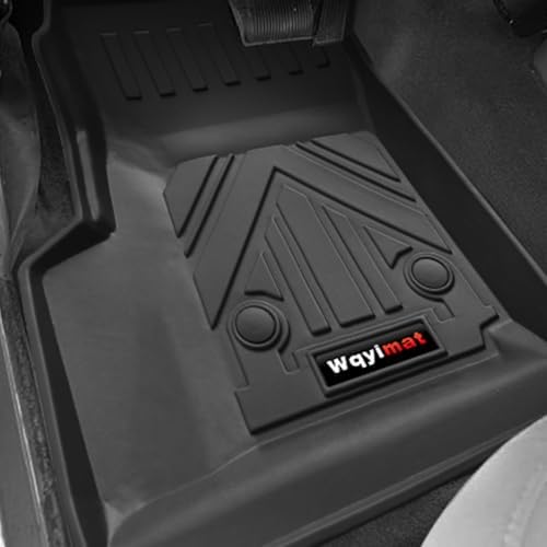 Custom for 1997-2006 Jeep Wrangler TJ/LJ Accessories Front Floor Mats Liner 2 Pcs All Weather TPE (for1997-2006 Jeep Wrangler TJ/LJ Front Floor Mat 2 Pcs) - Image 3