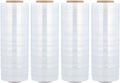 12" x 1500' x 80 Gauge Cast Hand Stretch Wrap Plastic Shrink Film 3” Core by PackagingSuppliesbymail