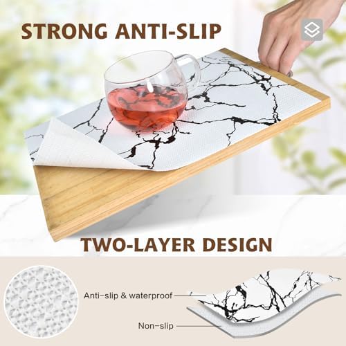 2-Layer Drawer and Shelf Liner for Kitchen Cabinet: 17 in X 20 Ft Non Slip - Image 2