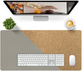 Bloss Grey Desk Mat, Leather Desk Pad, Desk Matt for Desktop, Waterproof Desk Pad Mat, Computer Mat for Office Work/Home/Decor/Desk Protector/Cover(31.5 x 15.7 Inches) by Bloss
