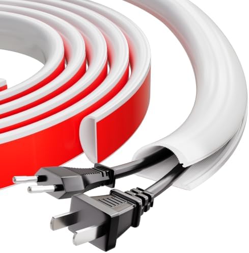 39" Silicone Cord Hider for Wall Mount TV,Large Self-Adhesive Cable Hider by Conwang
