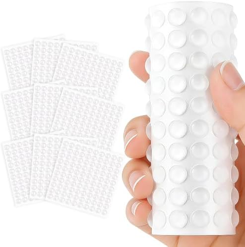 FATLODA 1000PCS Cabinet Bumpers, Clear Rubber Bumpers Self Adhesive by FATLODA