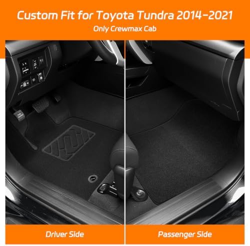 Car Carpet Floor Mats Liner for Toyota Tundra 2014-2021 Accessories - Image 5