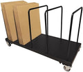 Svtneooy™ Steel Carton Stand Steel Portable Carton Cart with Dividers - 42.5" x 18" x 28", 450 Lb. Capacity by Svtneooy