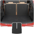 Trunk Mat with Backrest Mat for 2018-2025 2026 Volkswagen Atlas by Thinzyou