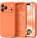 GolbinBox Magnetic for iPhone 18 Pro Case/17 Pro Case, Starry Orange by GolbinBox
