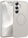 FNTCASE for Samsung Galaxy S25/S24 Case, Fit for Magsafe, Screen Protector by FNTCASE