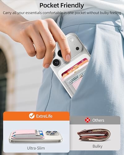 Upgraded for Magsafe Wallet, 7 Card Holder, RFID Blocking, Strongest Magnet - Image 6
