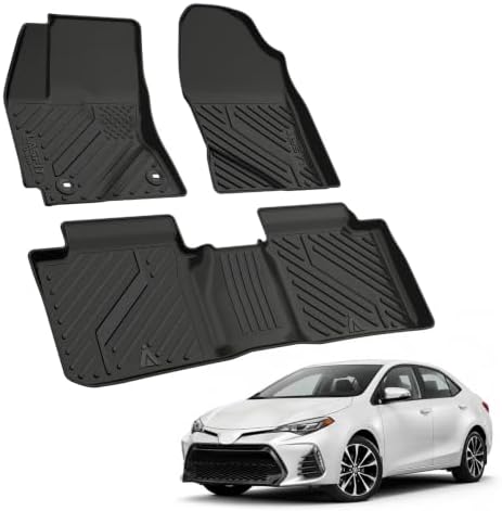LASFIT Floor Mats for 2014-2019 Toyota Corolla Sedan L/LE/SE/XLE/S Plus by LASFIT