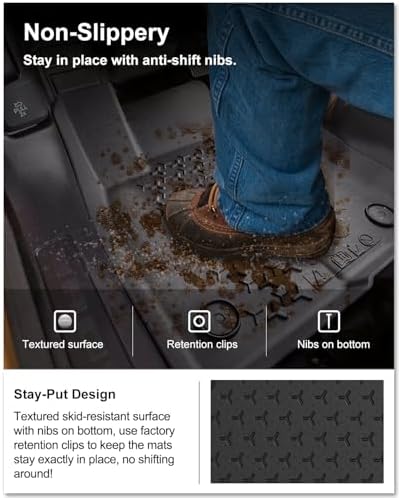 Kiwi Master Floor Mats for 2021-2026 Ford Bronco Sport - Image 6