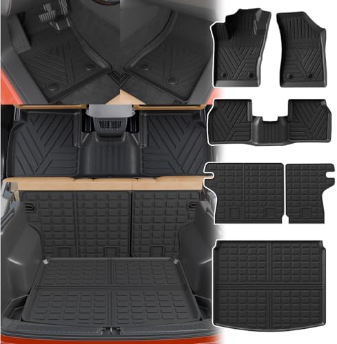 Floor Mats for 2017-2025 2026 Jeep Compass by Thinzyou