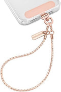 Dadanism Phone Wrist Strap Metal Phone Chain Wristlet Strap, Rose Gold by Dadanism