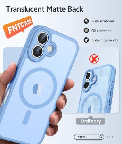 FNTCASE for iPhone 17 Case, Compatible with Magsafe, Glass Screen Protector - Image 6