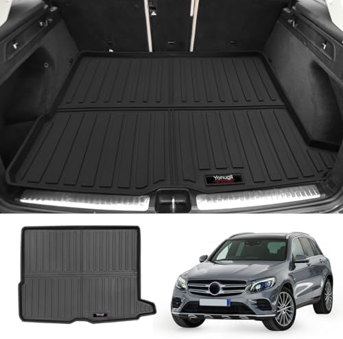 Custom 2016-2022 Mercedes-Benz GLC250 GLC300 GLC350 GLC43 AMG GLC Class Cargo Mats Trunk Liner All Weather TPE Protection Mat Accessories (for 2016-2022 Benz GLC) - Image 2