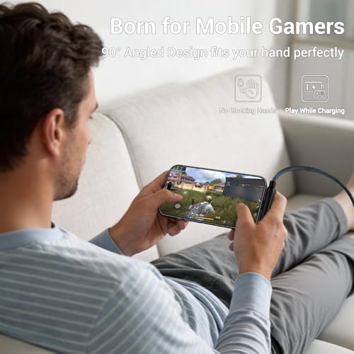 Invisible Holder Charger Cable, 240W PD Fast Charging, 4.9FT - Image 5