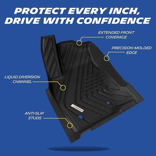 Michelin Vehicle Mats for 2024-2026 Toyota Tacoma Double Cab Auto Tran - Image 2